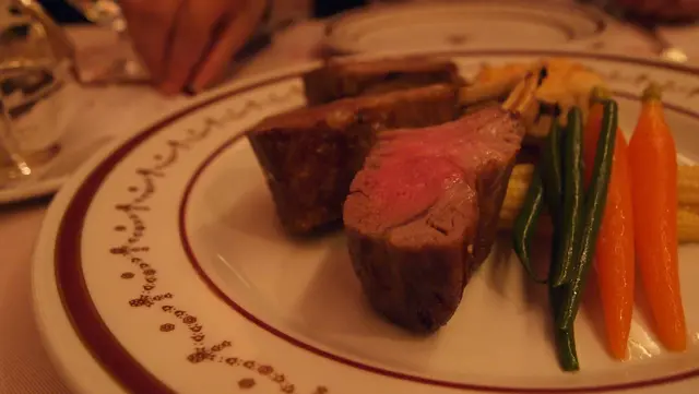 Rack of lamb