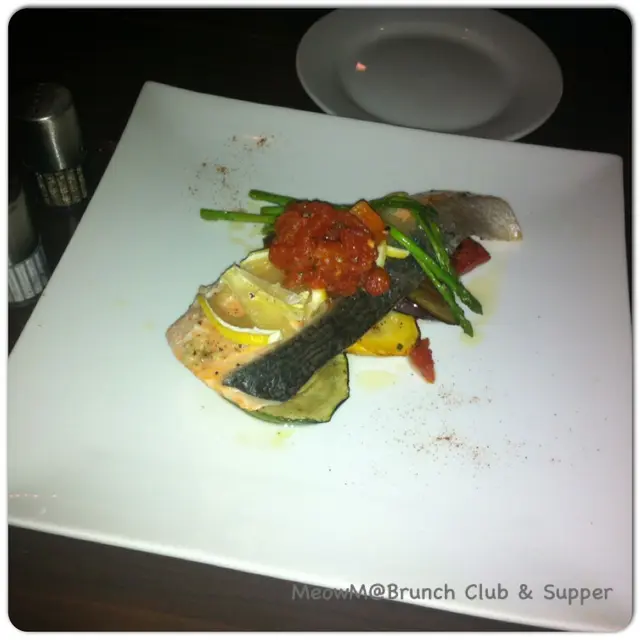 Baked salmon