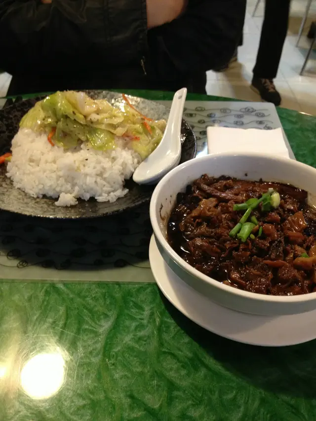 梅茶扣肉飯
