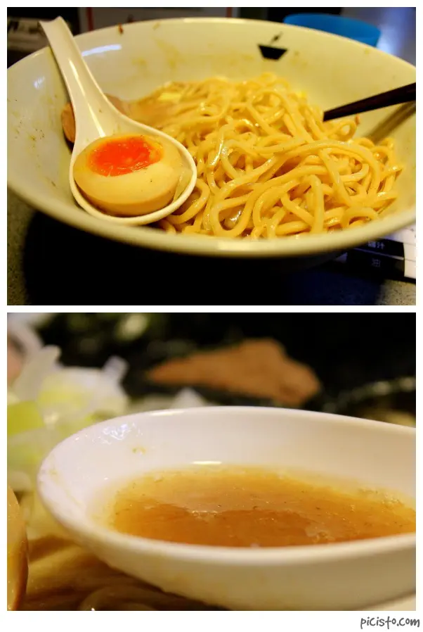 Top: Soup all gone half way through Bottom: soup