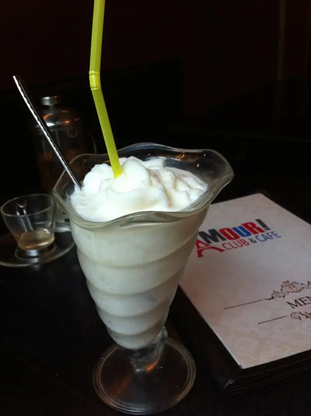 水汪汪香蕉奶昔