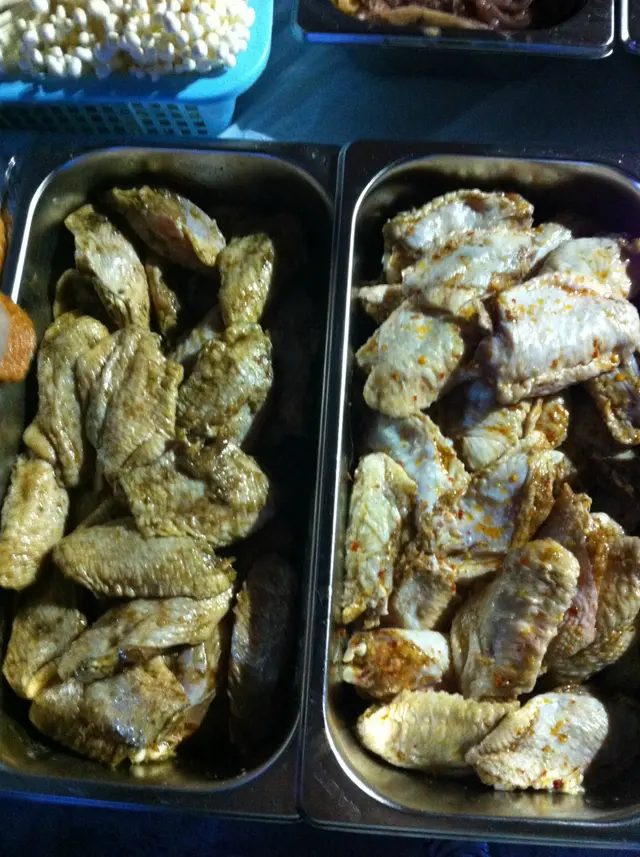 孜然雞翼＆蒜容雞翼