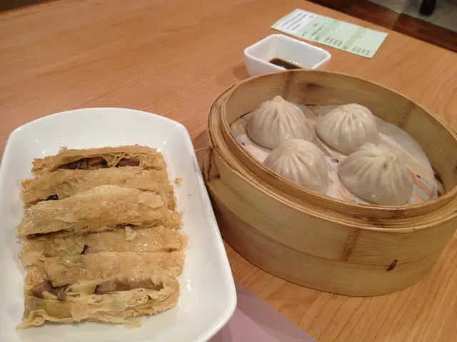 小籠包及香煎素鵝