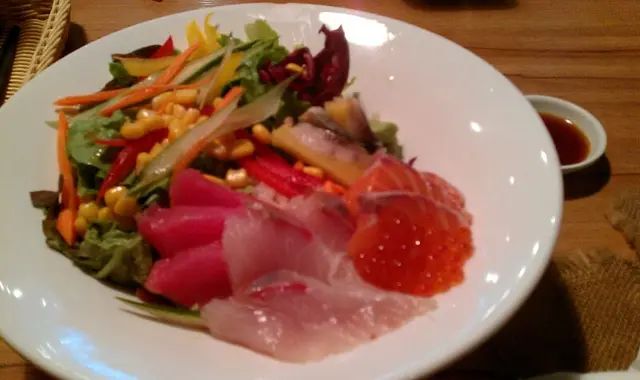北海道刺身沙律