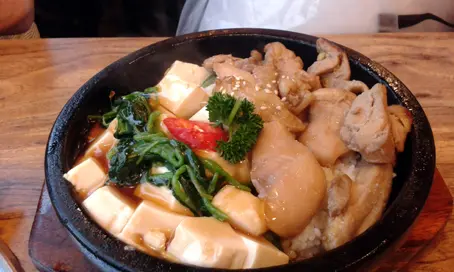 豆腐雞肉石頭飯