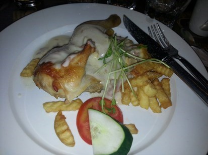 Spring Chicken with fries