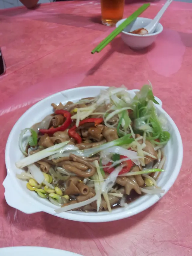 豉油皇炒鵝腸