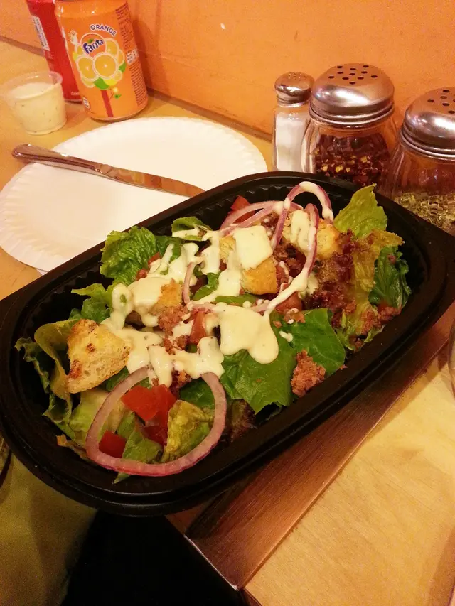 caesar salad (no add cheese)$65