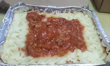 千层肉酱阔面