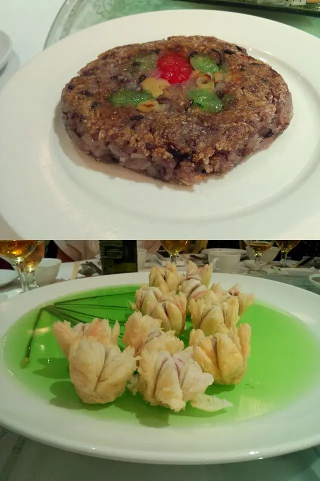 執筆時正值端午,見到桌上有餘,也順勢拿了幾件八寶飯,當作甜粽食用