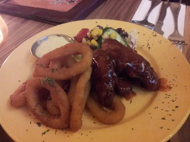 水牛城雞翼+炸魷魚圈