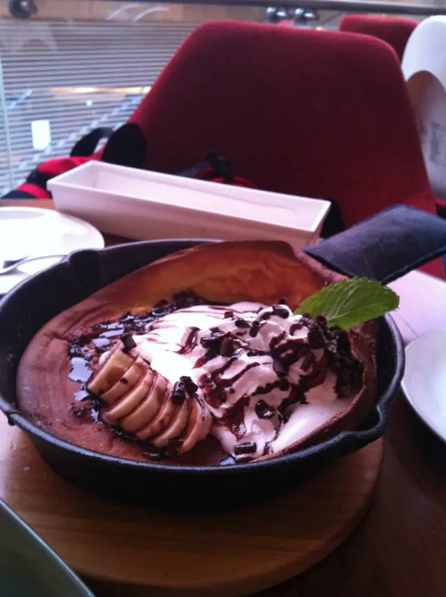 香蕉朱古力Pancake