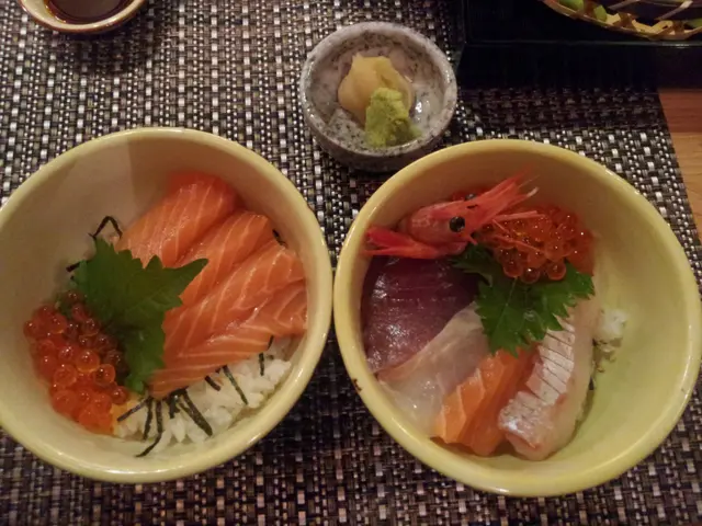 份量恰到好處,魚生很新鮮,最岩女士食