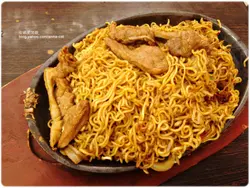 铁板牛扒炒出前一丁
