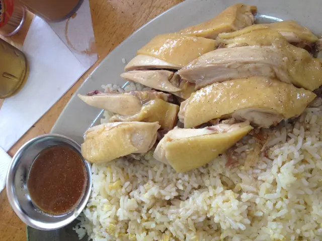 鹽焗雞飯炒底
