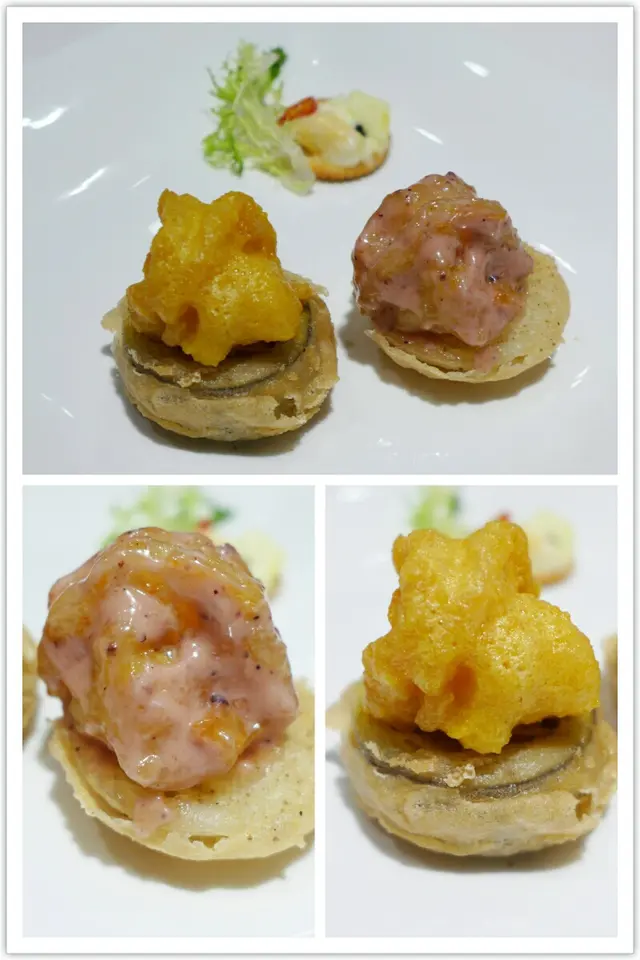 鴛鴦金沙脆蝦球