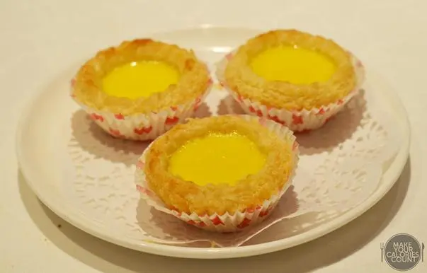 Egg tarts - 酥皮蛋挞仔 - (HK$50/-)