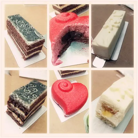 音(黑色)、戀(紅色)、柚(白色)