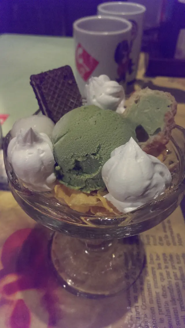 綠茶芭菲