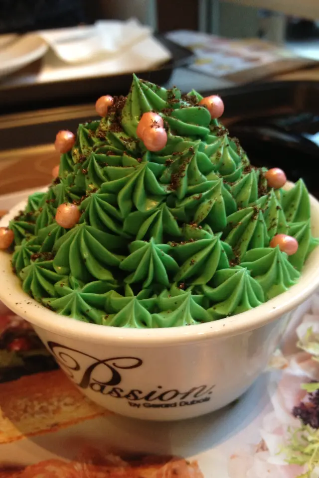 Pistachio Cupcake
