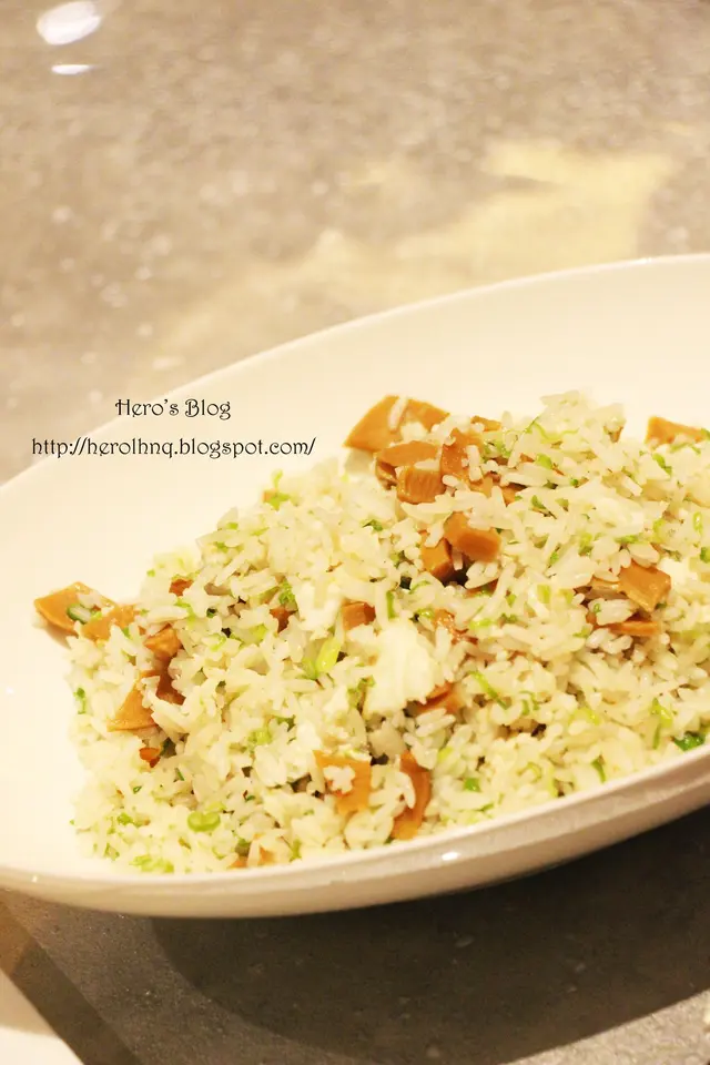 明閣鮑魚蛋白炒飯