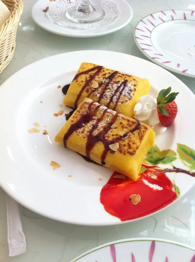 焗朱古力蛋糕班戟