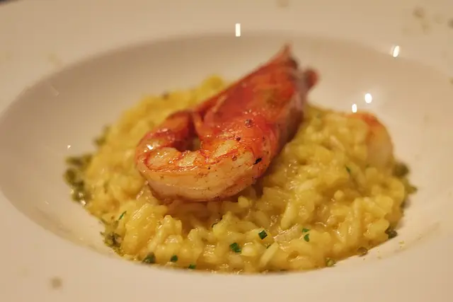 Italian Red Prawns Risotto