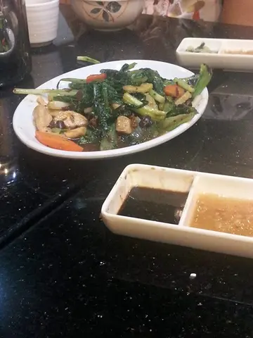 豆豉鲮鱼油麦菜