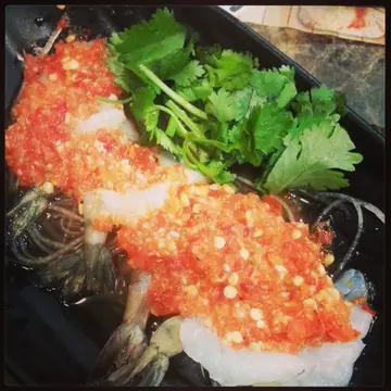 生虾唔甜