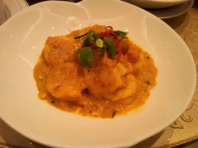 彈牙大蝦和蟹粉真十分正,買相一流