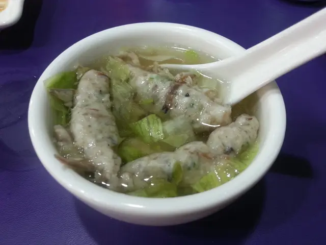 生菜魚肉湯