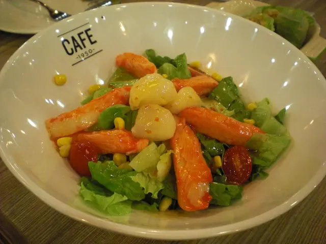 荔枝松葉蟹棒沙律