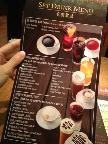 餐飲menu