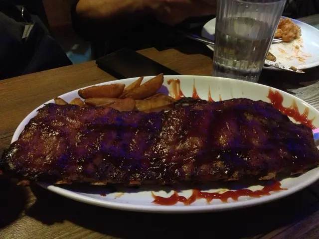 由小弟負責拆件分享既燒豬仔骨，意想不到地容易！鬆軟程度與Dan Ryan's相近...必食推介!!!