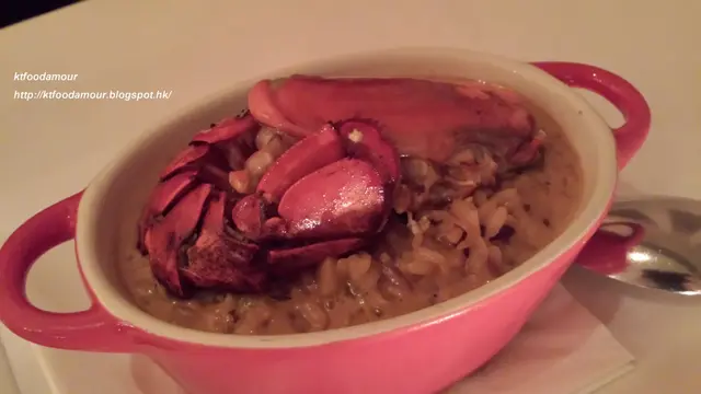 龍蝦燴飯 half portion