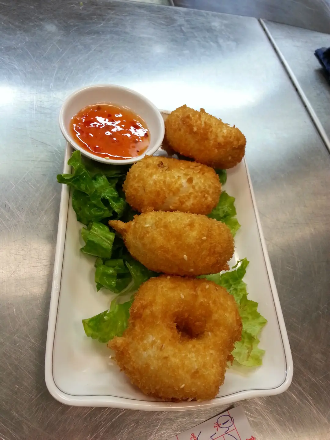 prawn cake - too thai cuisines photo in western district hong