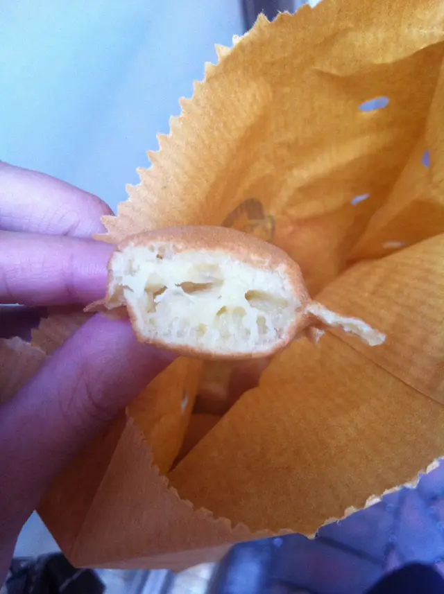 Very chewy on the inside.