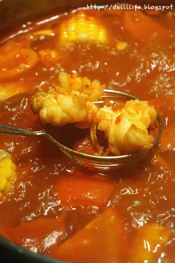 鮮茄粟米龍蝦湯