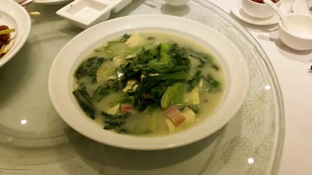 鹹肉鮮竹時蔬