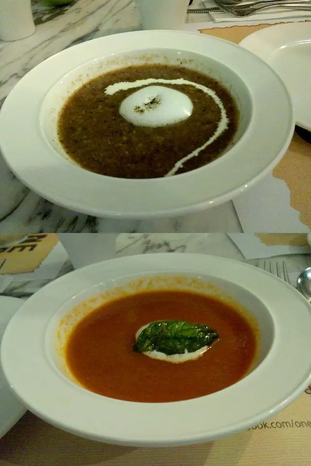 整體不錯,其中尤以蘑菇湯為佳