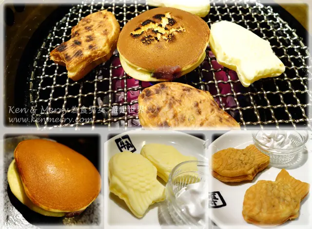 雪糕銅鑼燒 (抺茶)&鯛魚燒 (吉士/紅豆)