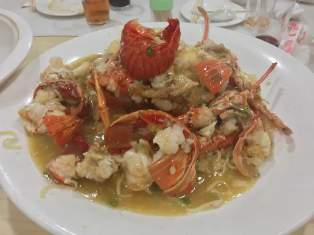 上湯龍蝦+伊麵底