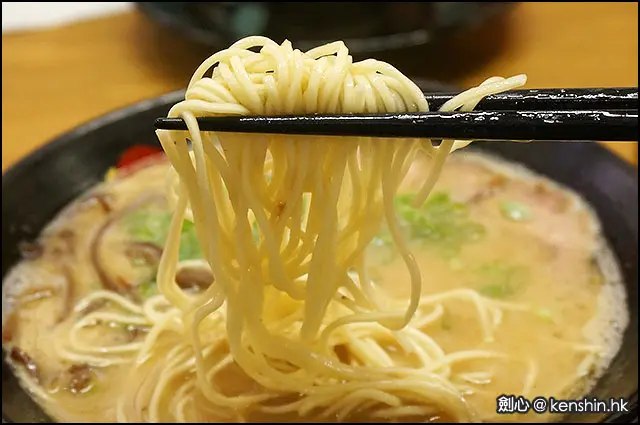 麵條質素嚼勁好,軟硬控制得宜