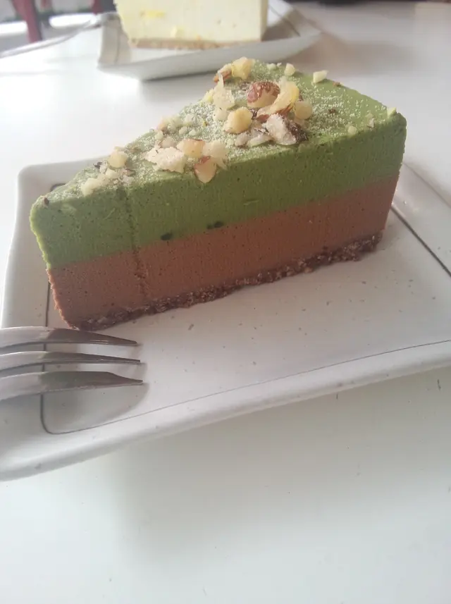 綠茶榛子蛋糕