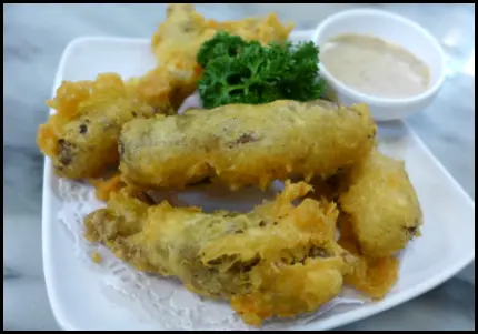 沙律脆皮牛坑腩