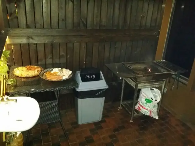 燒烤爐及放食物位置