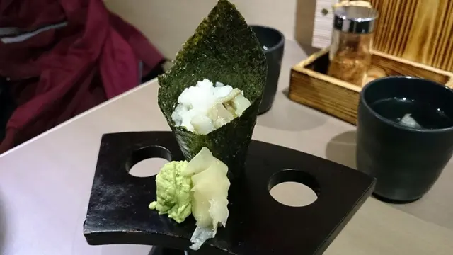 芥辣八爪魚手卷