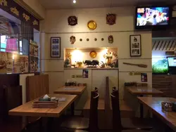 另一邊牆身亦擺放了與大象有關的擺設