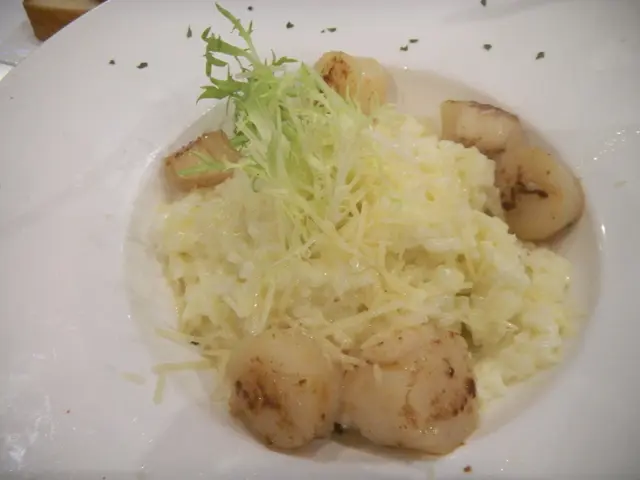 忌廉帶子意大利飯