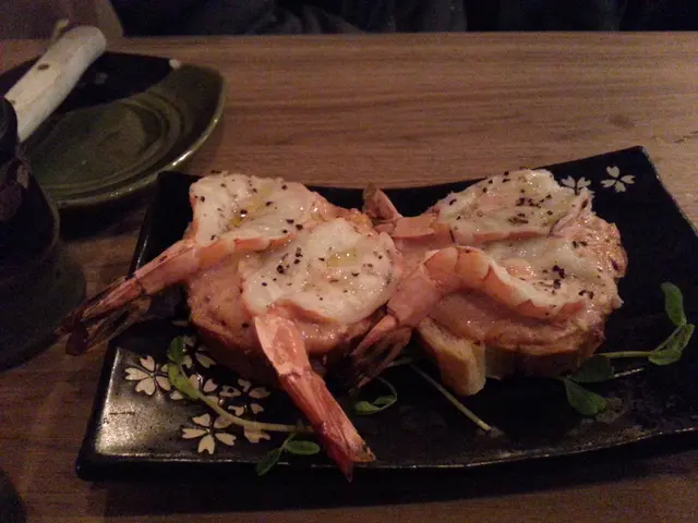 法式蟹肉蝦多士